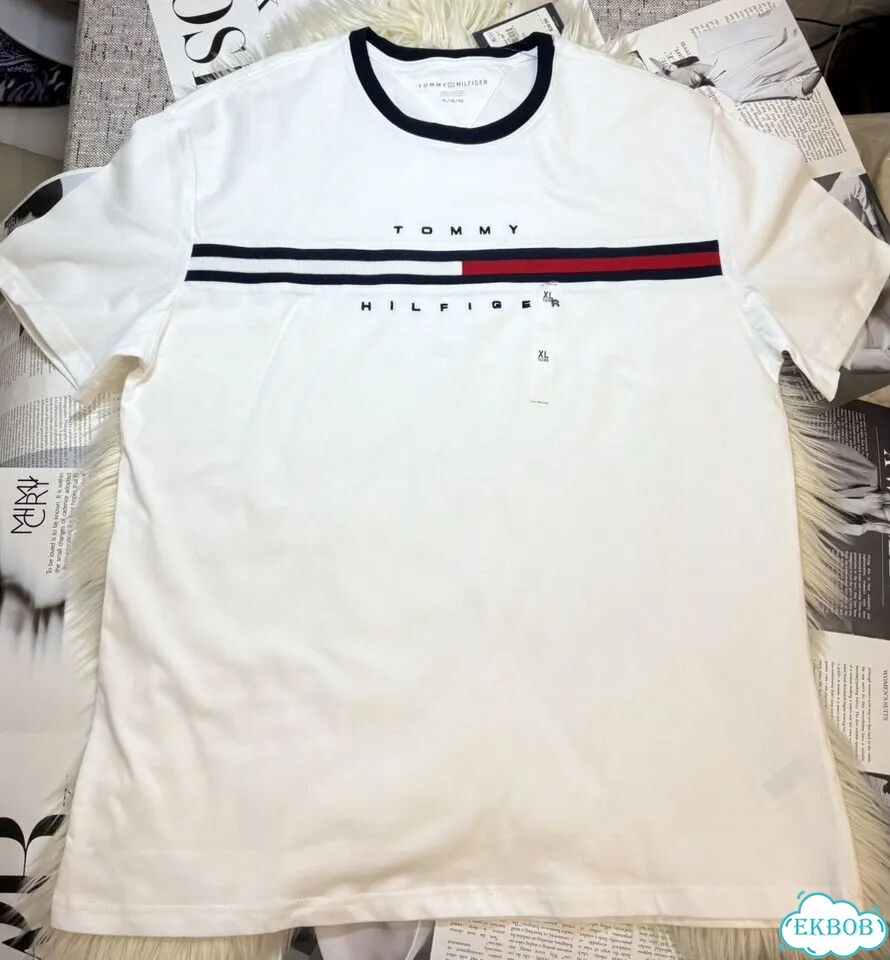 Футболка новая 50р. в стиле Tommy Hilfiger фото 2
