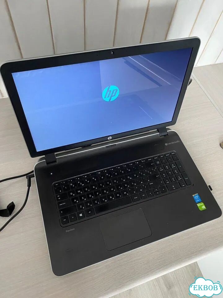 Ноутбук HP pavilion 17.3 огромный экран новый АКБ фото 1