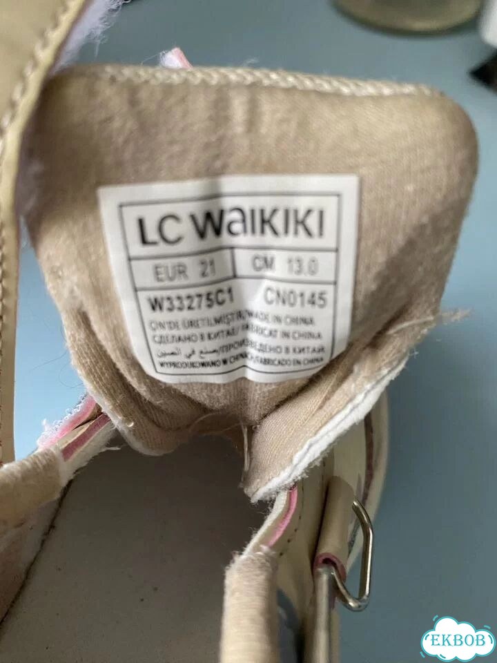 Кроссовки детские р21 Waikiki для девочки фото 8