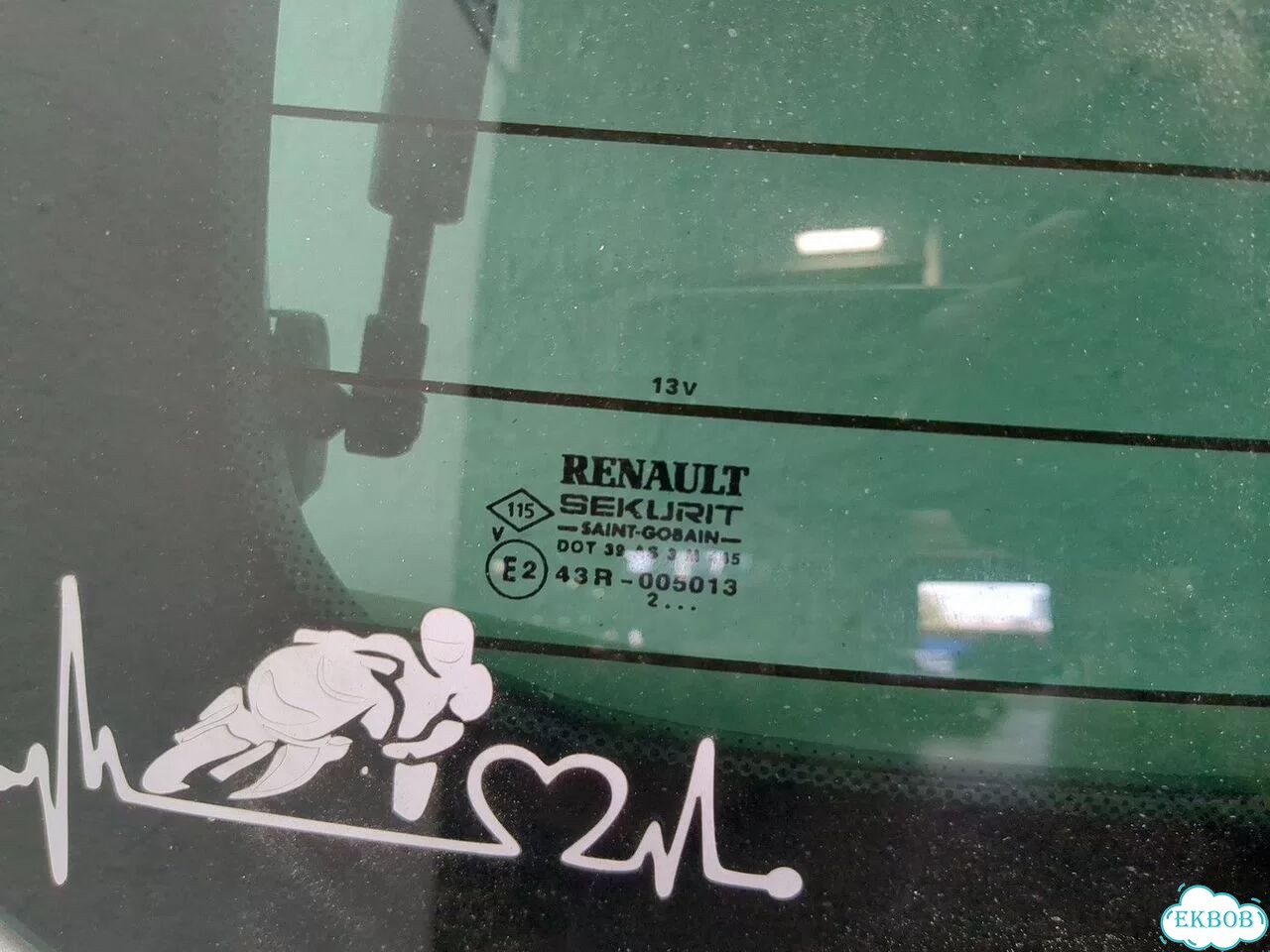 Крышка багажника Renault Scenic фото 4