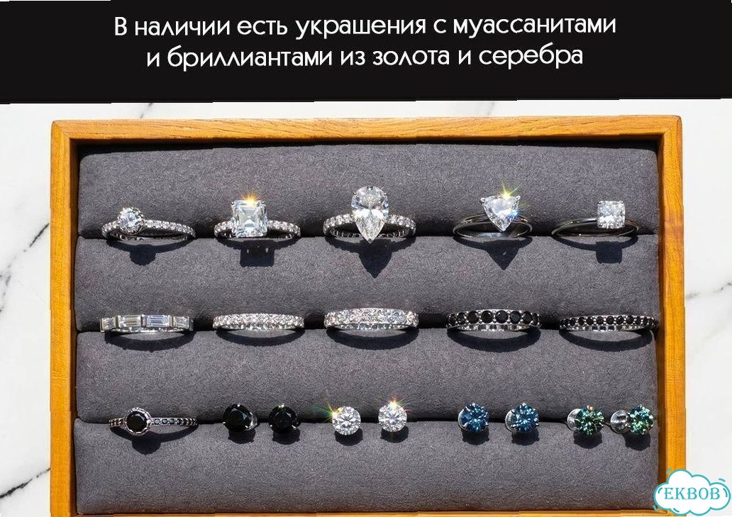 Муассанит в огранке Кушон 6x6 мм 1 карат фото 4