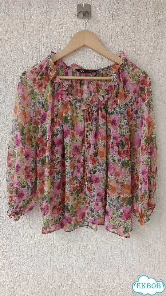 Женская блузка Zara 44 фото 2
