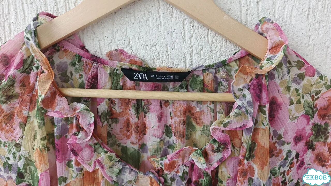 Женская блузка Zara 44 фото 8