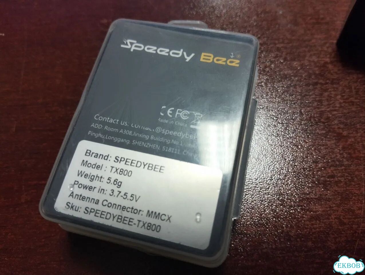 Видеопередатчик 5.8g fpv vtx speedebee tx800 фото 2