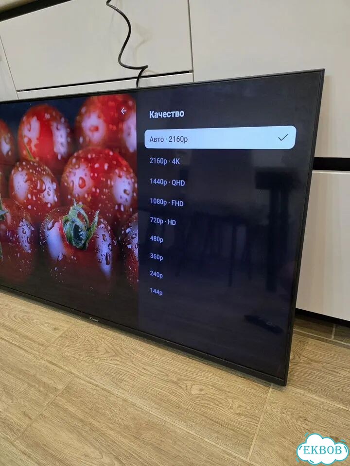 Телевизор 4к SMART 127см большой фото 8