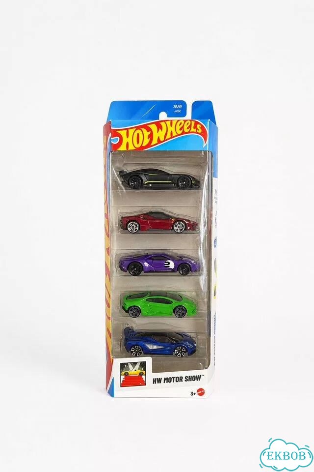 Hot Wheels Motor Show 5-Pack фото 1
