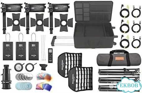 Godox S60-D Focusing LED 3-Light Kit фото 1