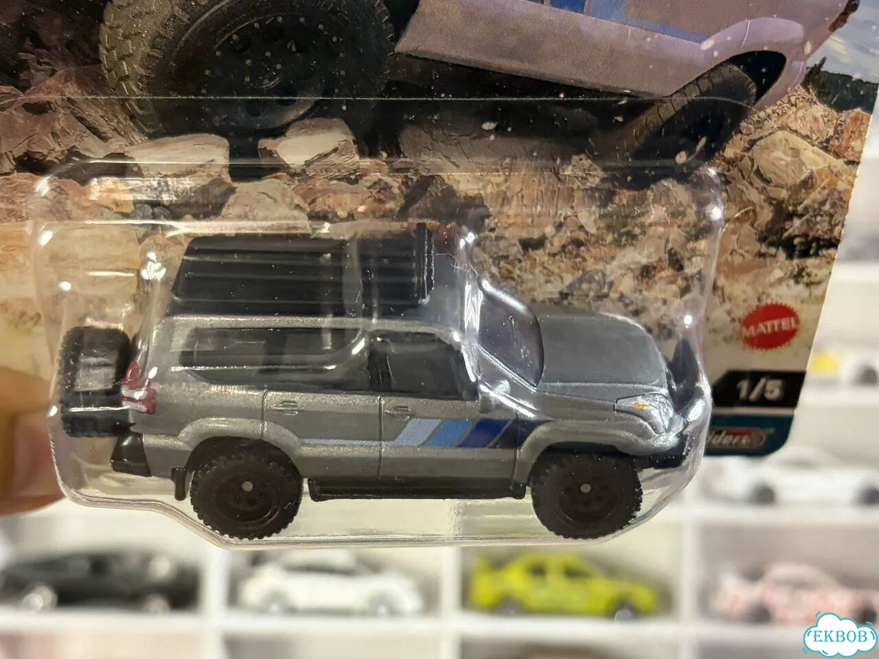 Hot Wheels Premium 2005 Toyota Land Cruiser Prado фото 7