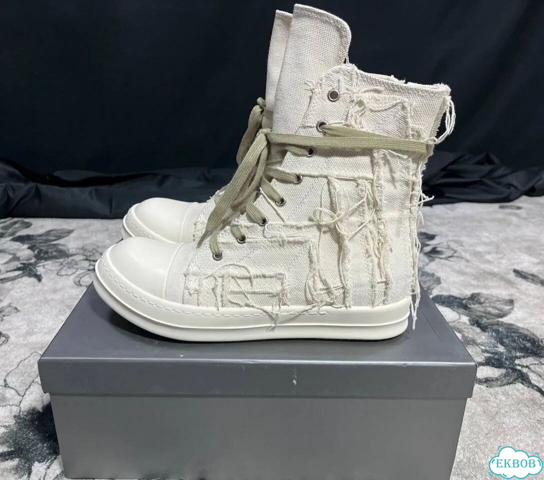 Кеды Rick Owens Ramones Slashed фото 1