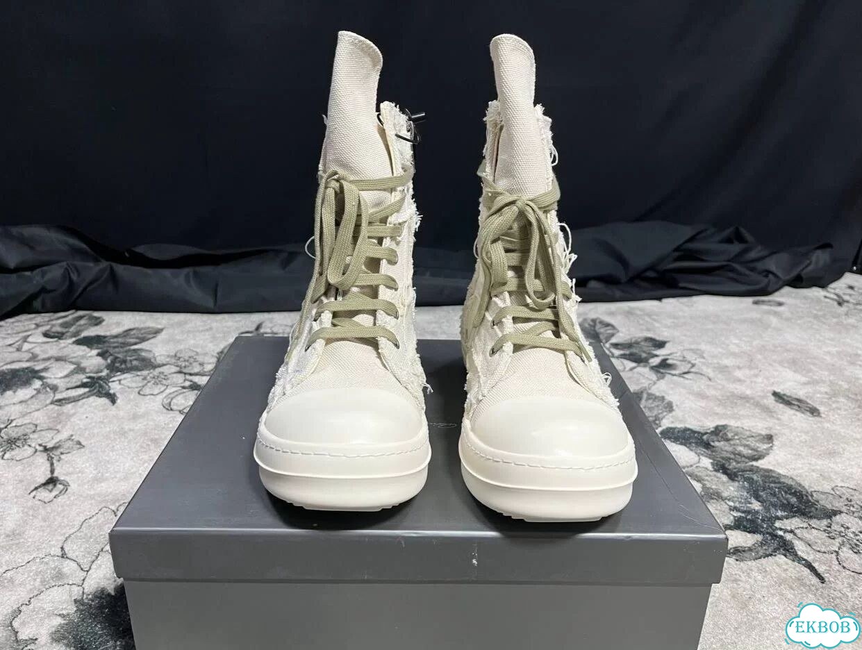 Кеды Rick Owens Ramones Slashed фото 3