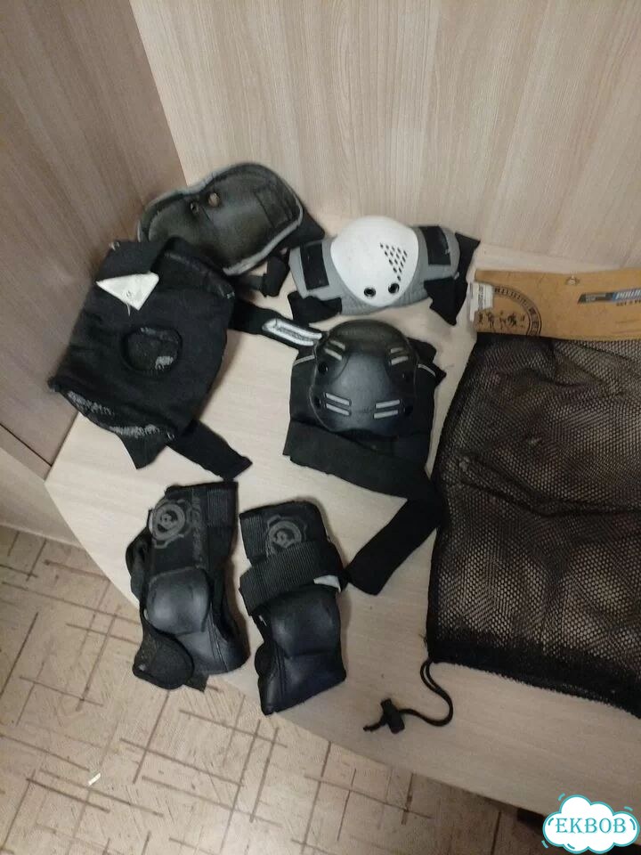 Комплект защиты для роликов взрослый фото 3