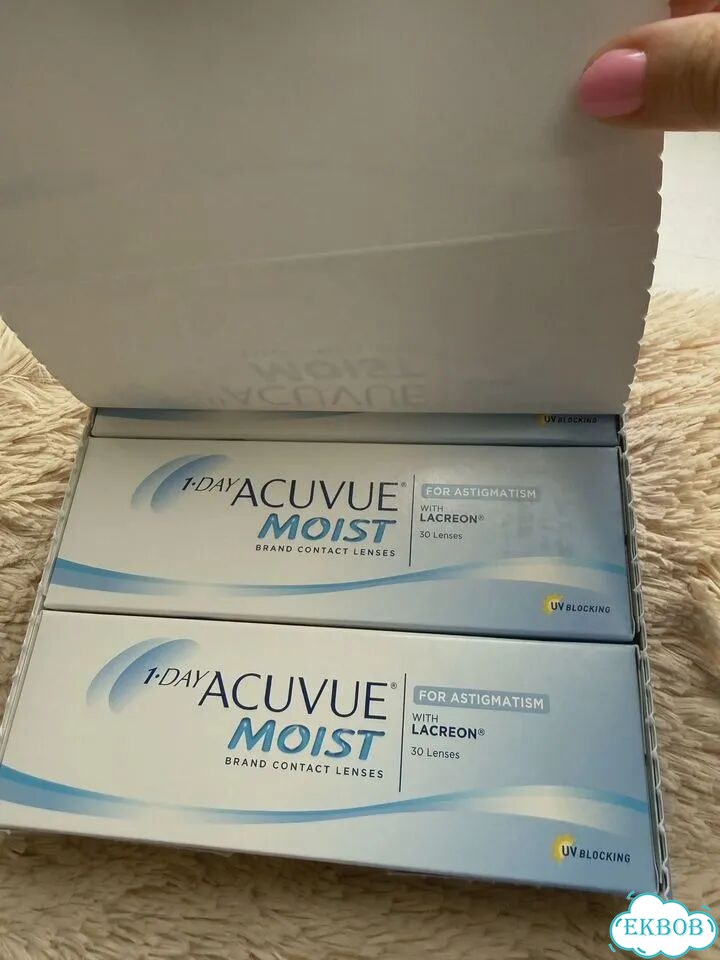 Линзы 1-Day Acuvue Moist Астегматизм фото 4