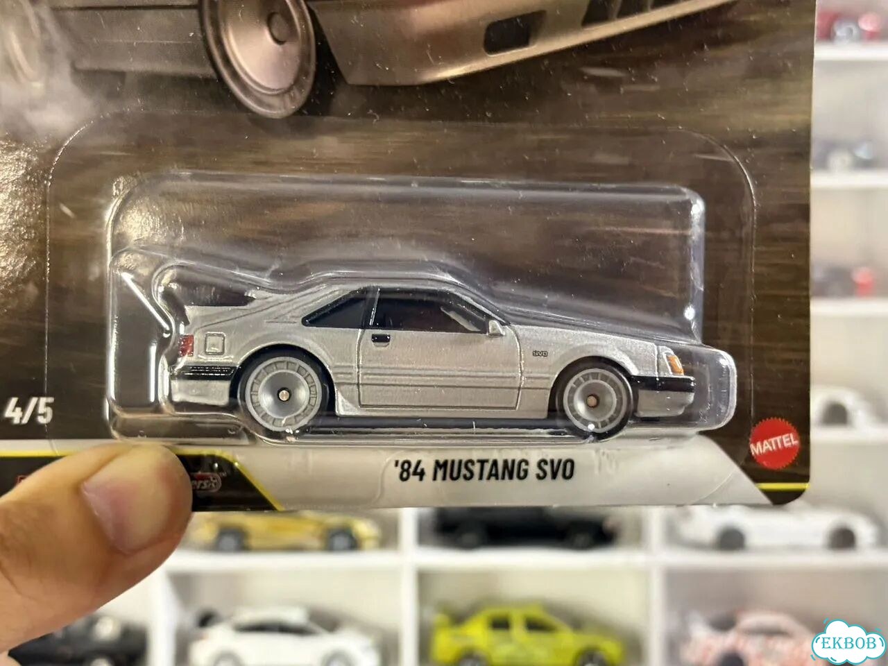 Hot Wheels Premium 1984 Mustang SVO фото 4