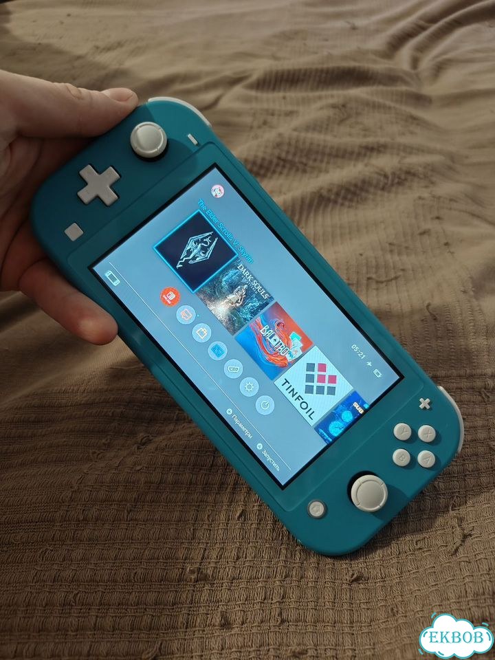 Прошитый nintendo switch lite +265gb samsung фото 5