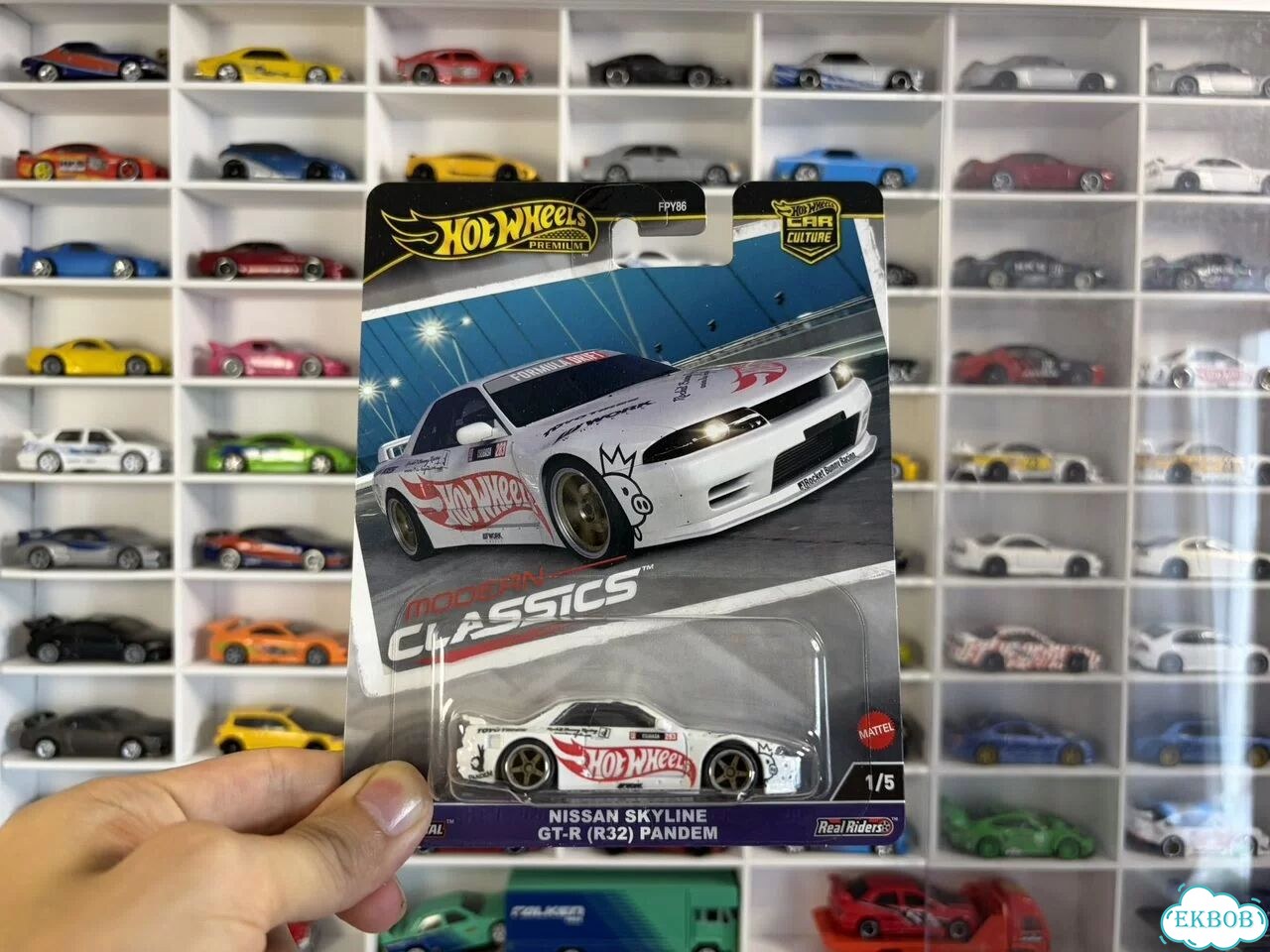 Hot Wheels Premium Nissan Skyline (R32) Pandem фото 1