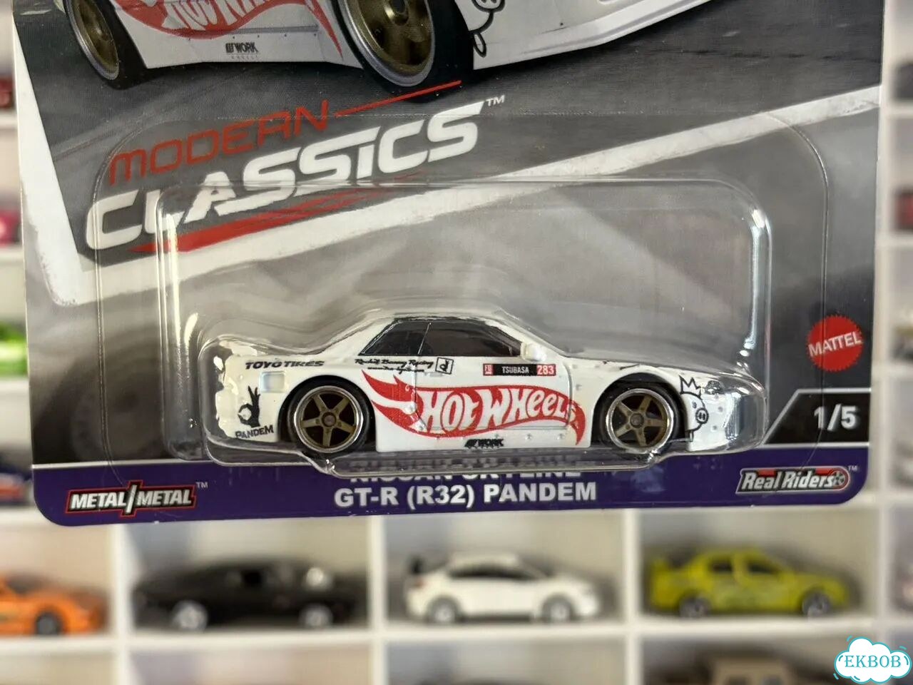 Hot Wheels Premium Nissan Skyline (R32) Pandem фото 4