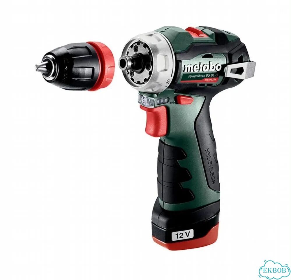 Новый шуруповерт Metabo BS BL Q 12В (2 аккума) фото 1