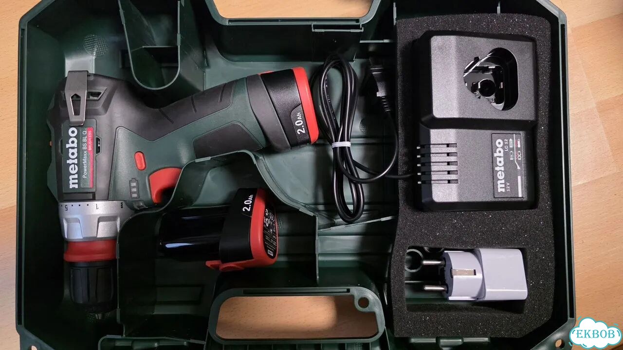 Новый шуруповерт Metabo BS BL Q 12В (2 аккума) фото 2
