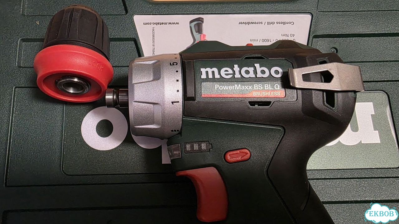 Новый шуруповерт Metabo BS BL Q 12В (2 аккума) фото 6