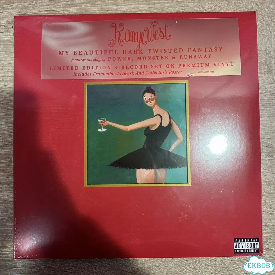 Kanye West-My Beautiful Dark Twisted Fantasy (3LP) фото 1
