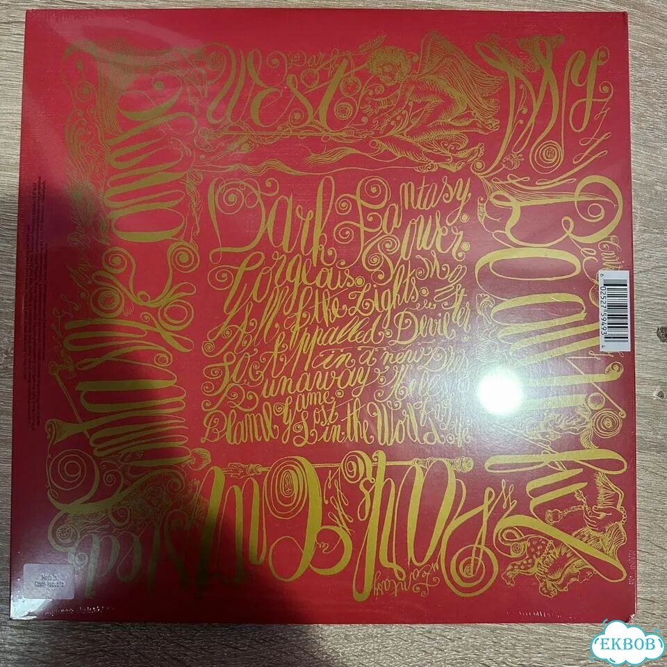 Kanye West-My Beautiful Dark Twisted Fantasy (3LP) фото 2