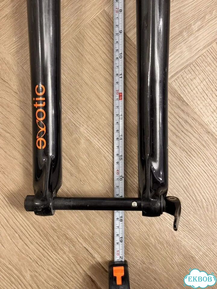 Вилка карбоновая eXotic Monocoque UD Carbon фото 3