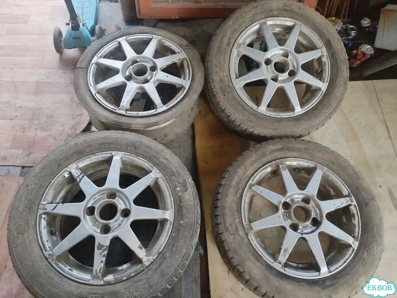 Литые диски 1000 Miglia MM1009 6×R14 4×100 фото 2