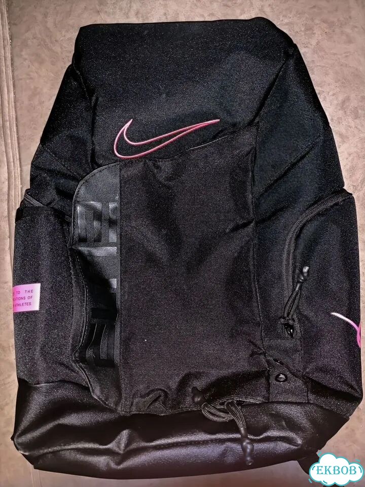Рюкзак nike elite черный с оттенками розового цвет фото 1