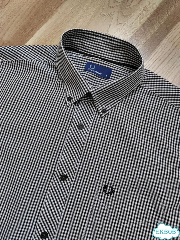 Fred Perry летняя рубашка. Оригинал фото 1
