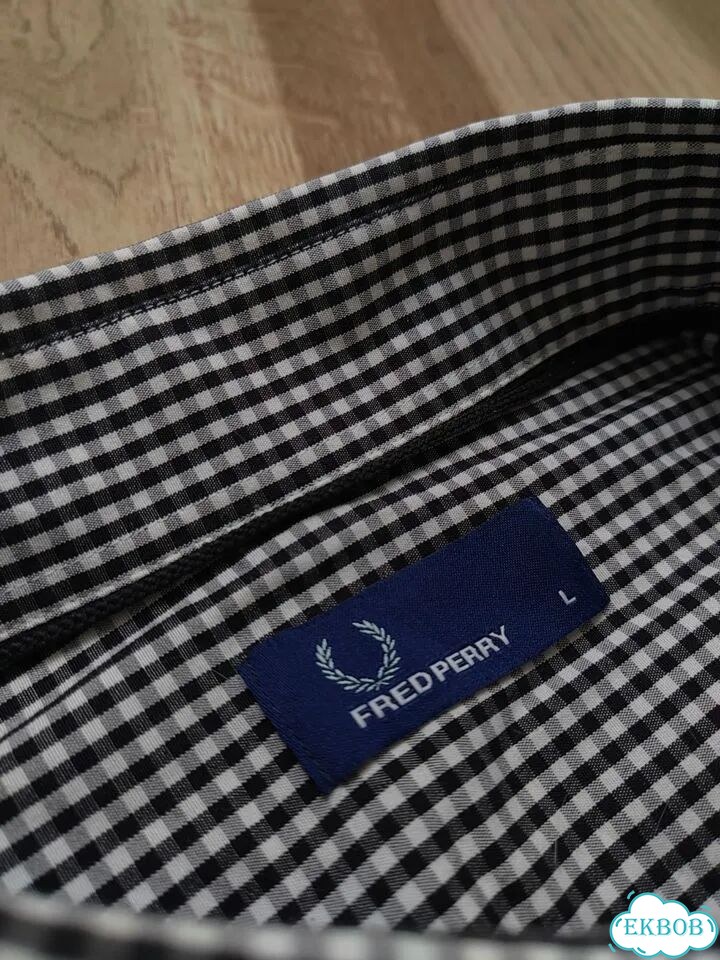 Fred Perry летняя рубашка. Оригинал фото 5