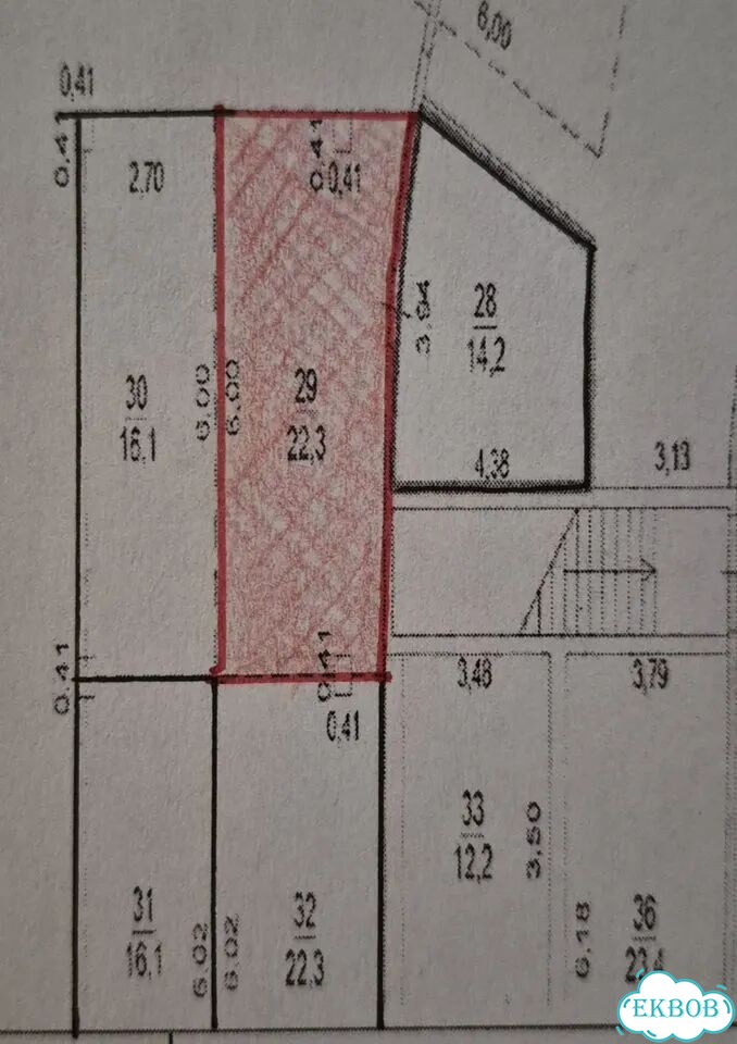 Машиноместо, 22 м² фото 5