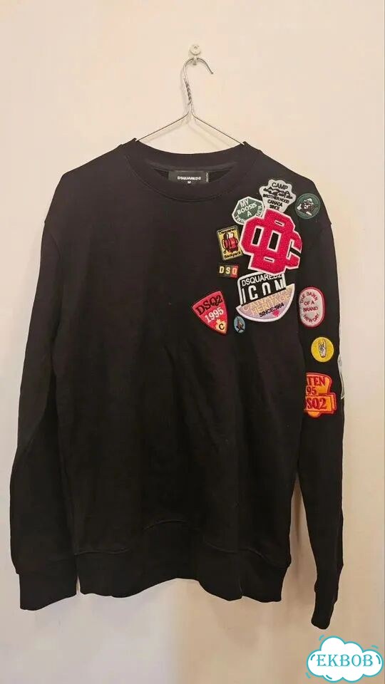 Dsquared2 свитшот черный фото 1