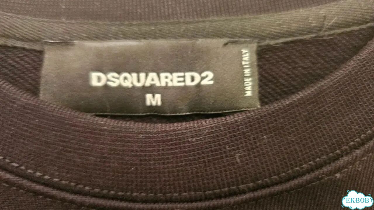 Dsquared2 свитшот черный фото 3