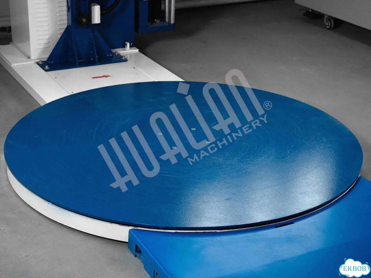 Паллетоупаковщик с механическим натяжением Hualian HL-1500E / Гарантия фото 3