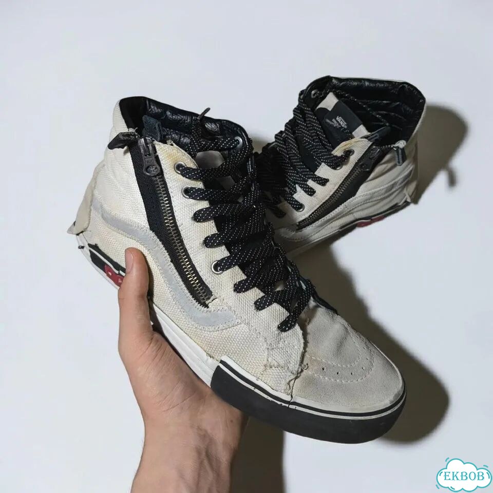 Vans sk8 Hi top zip shoes фото 2