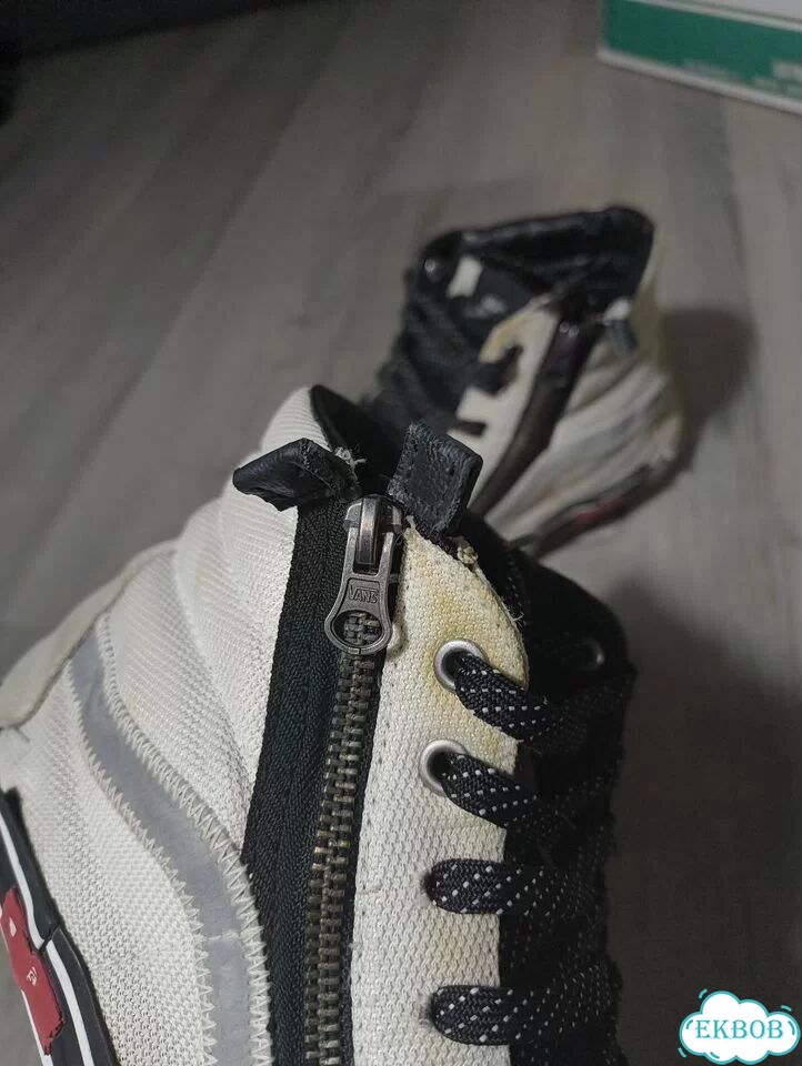 Vans sk8 Hi top zip shoes фото 7