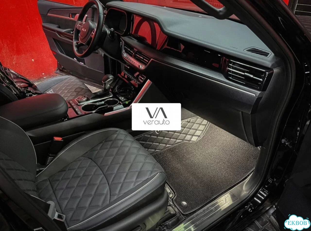 3D коврики из экокожи Kia Mohave фото 3