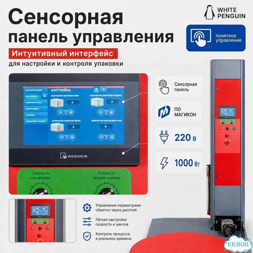 Паллетообмотчик WP-1650MD фото 6