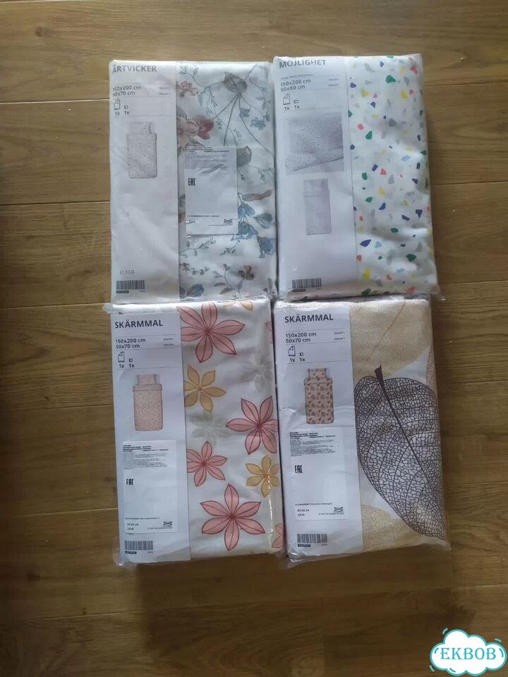 Постельное белье IKEA 150 200 новое фото 1