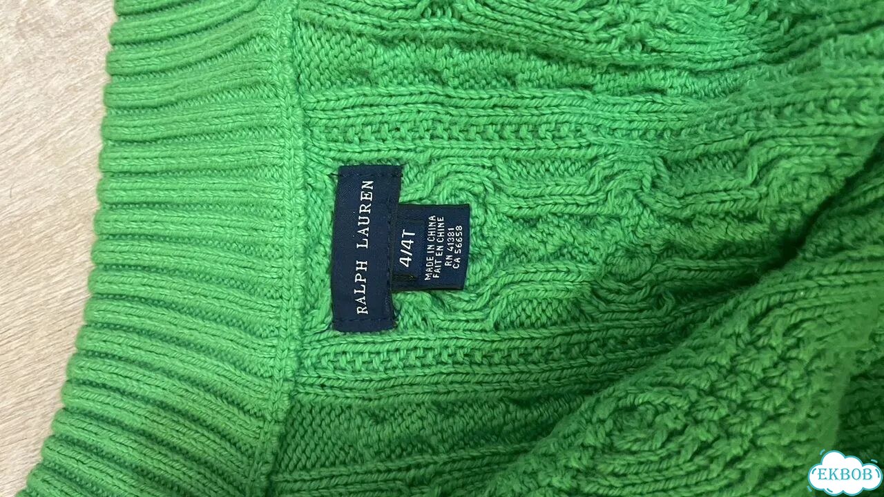 Кофта новая для девочки Ralph lauren 4 года фото 3