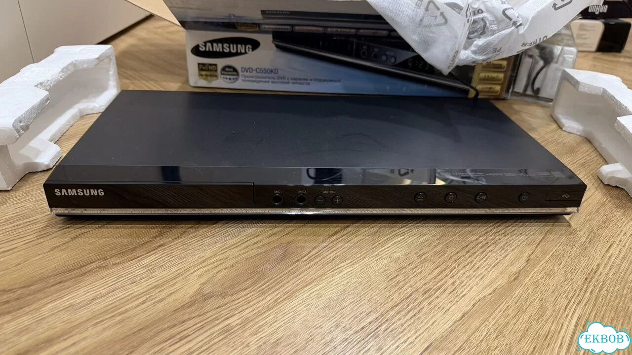 Samsung DVD-C550KD с караоке, hdmi, Full HD фото 7