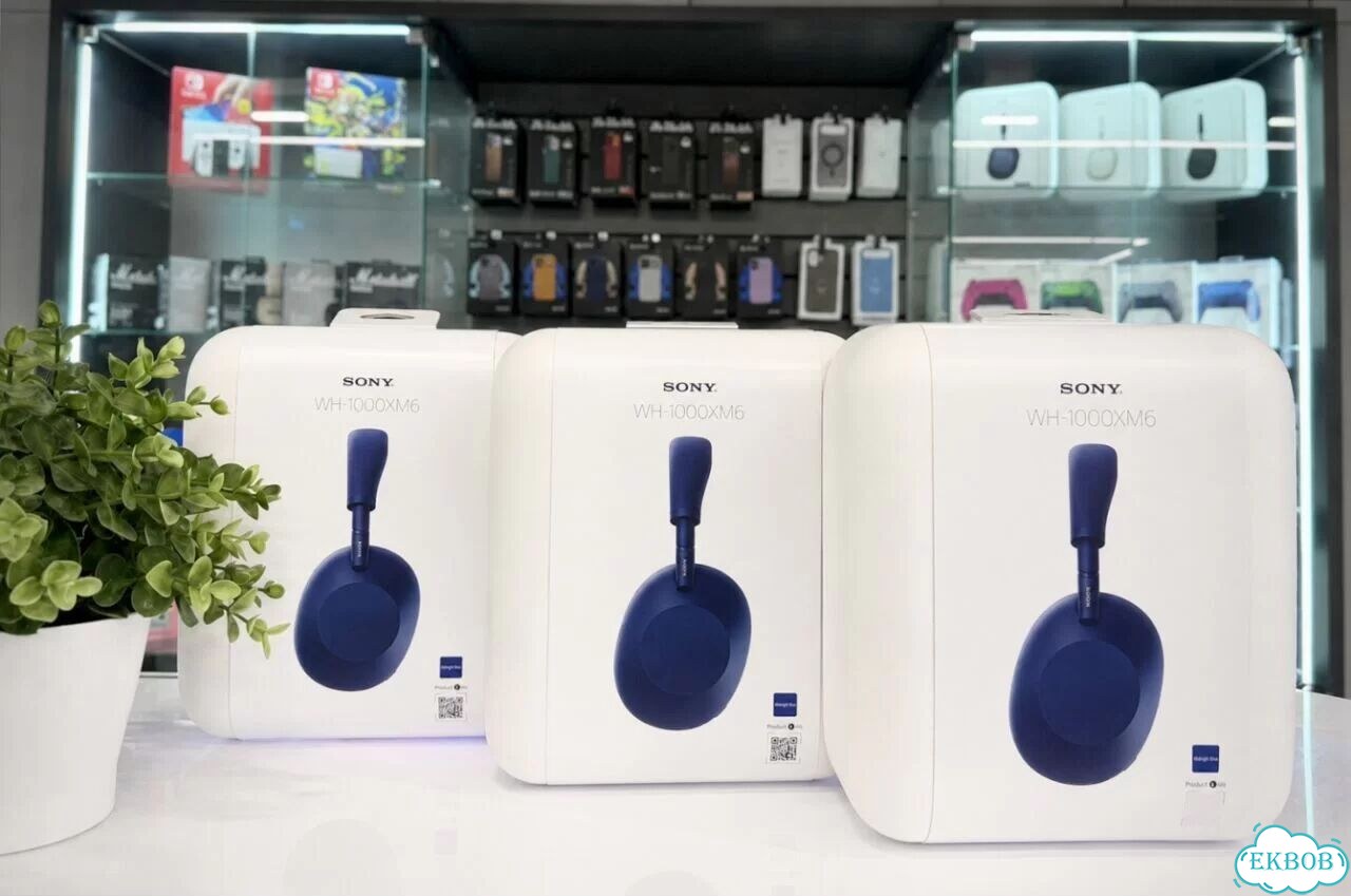 Наушники Sony WH-1000XM6 Blue Синий фото 1
