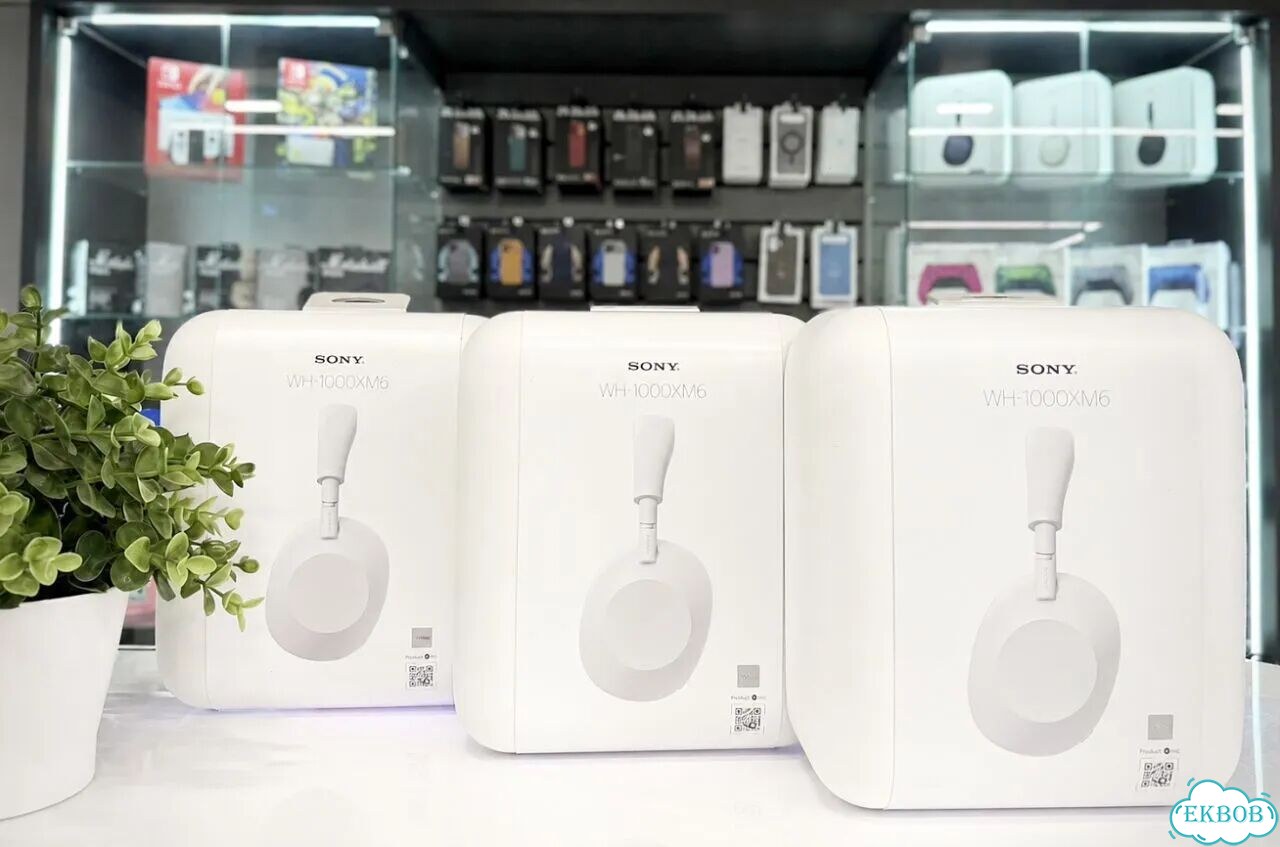 Наушники Sony WH-1000XM6 White Белый фото 1