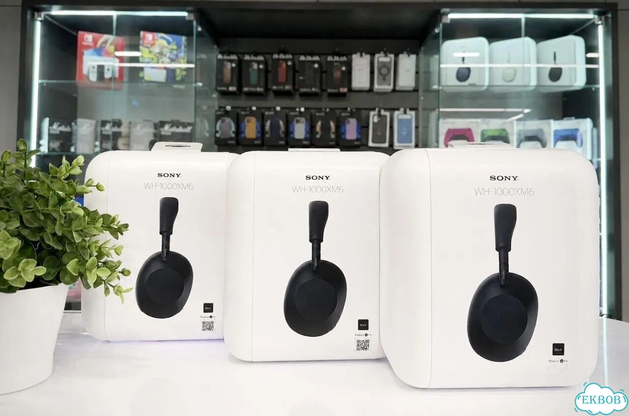 Наушники Sony WH-1000XM6 Black Черный фото 1