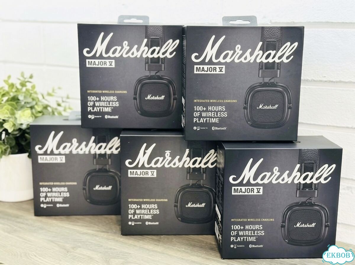 Наушники Marshall Major 5 Black Черный фото 1