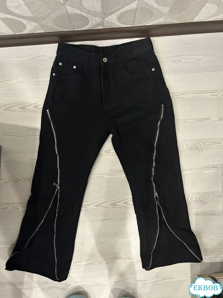 Джинсы Rick Owens Bolan Banana Cut фото 1