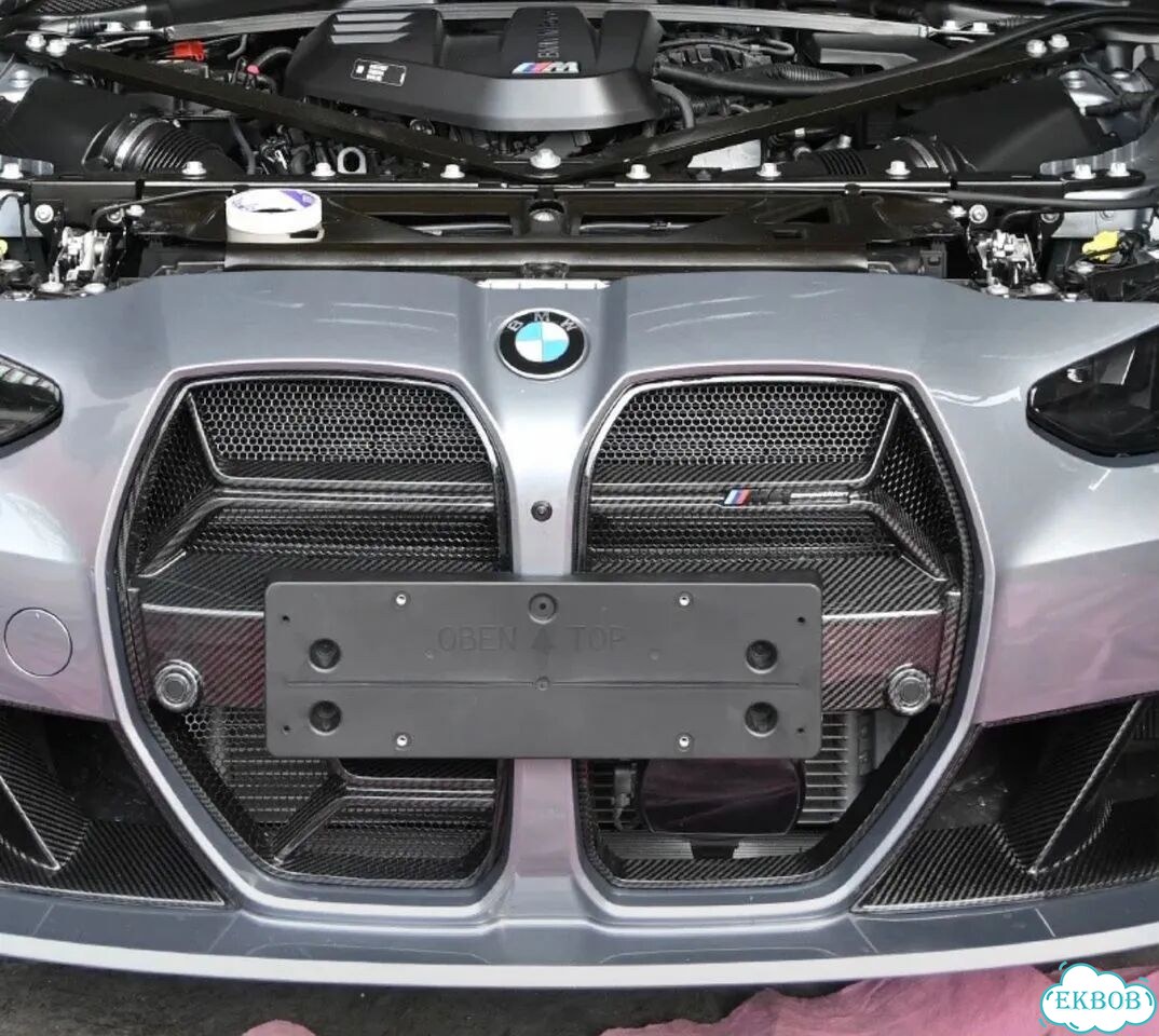 Сетки в решетку радиатора BMW M3/M4 G80/G82 фото 1