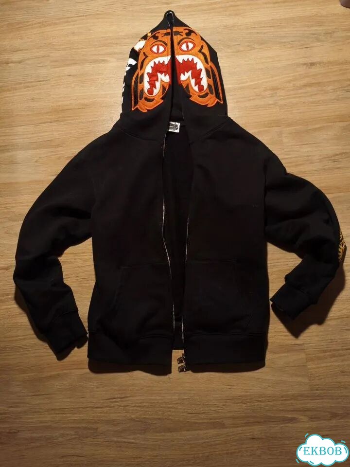 Кофта черная Bape tiger фото 1