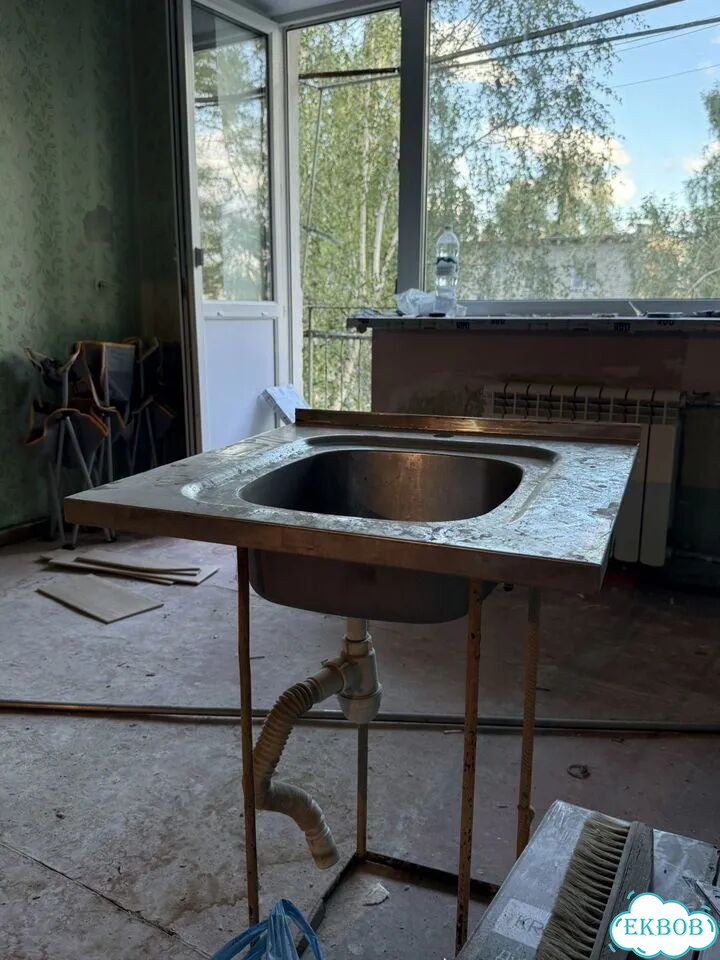 Раковина для кухни из нержавейки фото 1