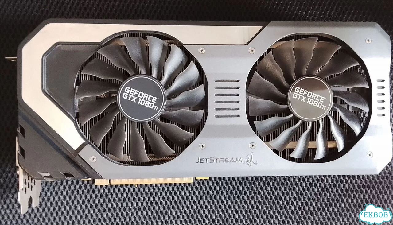 Видеокарта Palit GeForce GTX1080Ti super jetstream фото 1